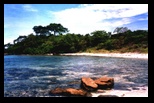 Sotheren end of Koh Tang Beach looking north